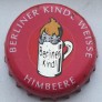 Kronkorken Berliner Kindl Deutschland 2017 2010er violett Berliner Kindl Wesse Himbeere