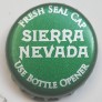 Kronkorken Sierra Nevada USA 2011 2010er grün Sierra Nevada fresh seal cap use bottle opener
