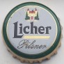 Kronkorken Licher Deutschland 2001 2000er weiß Licher Pilsner