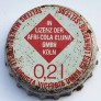 Kronkorken Afri Cola Deutschland 1980 1980er weiß 0,2l in Lizenz der Afri-Cola Bluna GmbH Köln Selters Mineralquelle Augusta Victoria GmbH 6293 Löhnberg-Selters