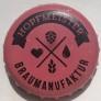 Kronkorken Hopfenmeister Deutschland 2018 2010er rosa Hopfenmeister Braumanufaktur