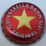 Kronkorken Estrella Galicia Spanien 2020 2020er rot ESTRELLA S.A. DAMM  1876 Original