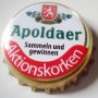 Kronkorken Apoldaer Deutschland 2012 2010er weiß Apoldaer Aktionskronkorken Sammeln und gewinnen seit 11887