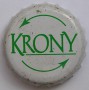 Kronkorken Krony Frankreich 2004 2000er weiß KRONY