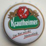 Kronkorken Krautheimer Deutschland 2013 2010er weiß Krautheimer Das Bier von der Mainschleife Düll seit 1654 