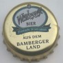 Kronkorken Weiherer Deutschland 2015 2010er gold Weiherer Bier Aus dem Bamberger Land Fränkische Braukunst