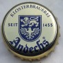 Kronkorken Andechs Deutschland 2017 2010er gold Andechs Klosterbrauerei SEIT 1455