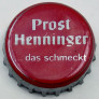 Kronkorken Henninger Deutschland 1970 1970er rot Prost Henninger ...das schmeckt