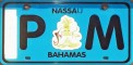 Nummernschilder / Kfz-Kennzeichen Bahamas 1976 1970er Nassau