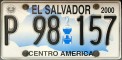 Nummernschilder / Kfz-Kennzeichen El Salvador 2000 2000er