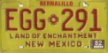 Nummernschilder / Kfz-Kennzeichen USA 1978 1970er New Mexico NM