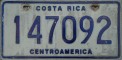 Nummernschilder / Kfz-Kennzeichen Costa Rica 1979 1970er