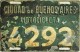 Nummernschilder / Kfz-Kennzeichen Argentinien 1963 1960er Buenos Aires City