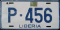 Nummernschilder / Kfz-Kennzeichen Liberia, Republik 1968 1960er