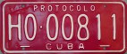Nummernschilder / Kfz-Kennzeichen Kuba 1978 1970er official?