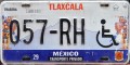 Nummernschilder / Kfz-Kennzeichen Mexiko 2006 2000er Tlaxcala