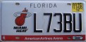 Nummernschilder / Kfz-Kennzeichen USA 1995 1990er Florida FL