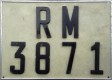 Nummernschilder / Kfz-Kennzeichen Äquatorialguinea, Rep. 1959 1950er Rio Muni