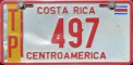 Nummernschilder / Kfz-Kennzeichen Costa Rica 1994 1990er