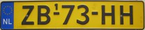 Nummernschilder / Kfz-Kennzeichen Niederlande 2000 2000er