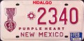 Nummernschilder / Kfz-Kennzeichen USA 1992 1990er New Mexico NM