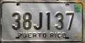 Nummernschilder / Kfz-Kennzeichen Puerto Rico 1973 1970er