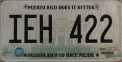 Nummernschilder / Kfz-Kennzeichen Puerto Rico 2011 2010er