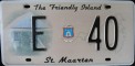 Nummernschilder / Kfz-Kennzeichen Niederländische Antillen 2010 2010er St. Maarten