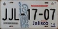 Nummernschilder / Kfz-Kennzeichen Mexiko 2010 2010er Jalisco